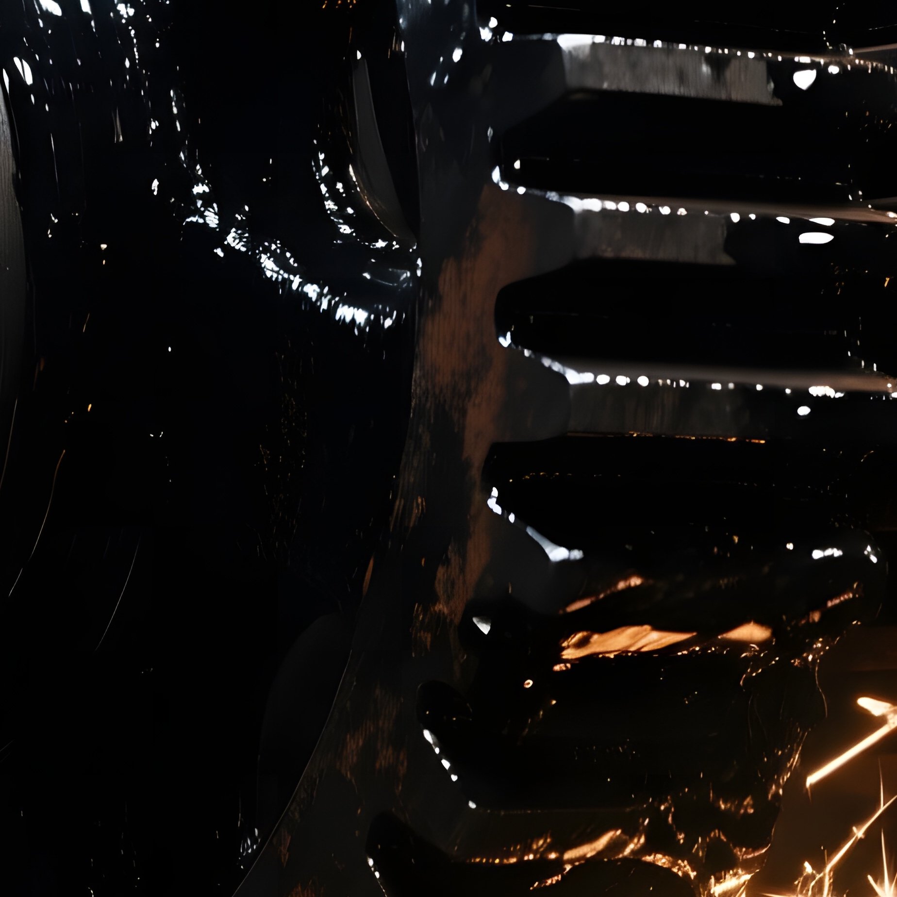 Greased Gears Industrial Machinery - Full Resolution Quality Preview