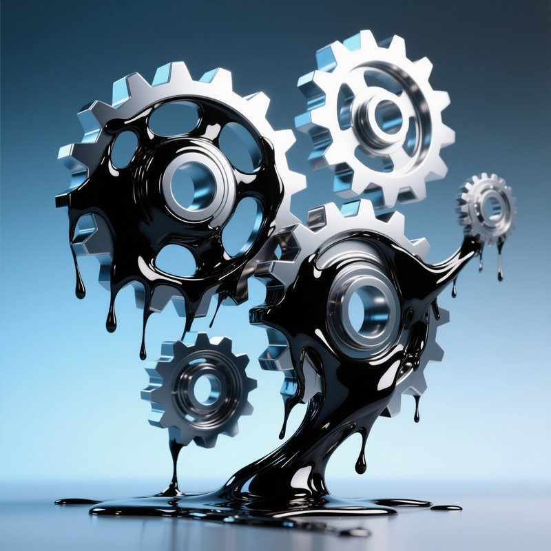 Greased Gears Metaphorical Industrial Arts