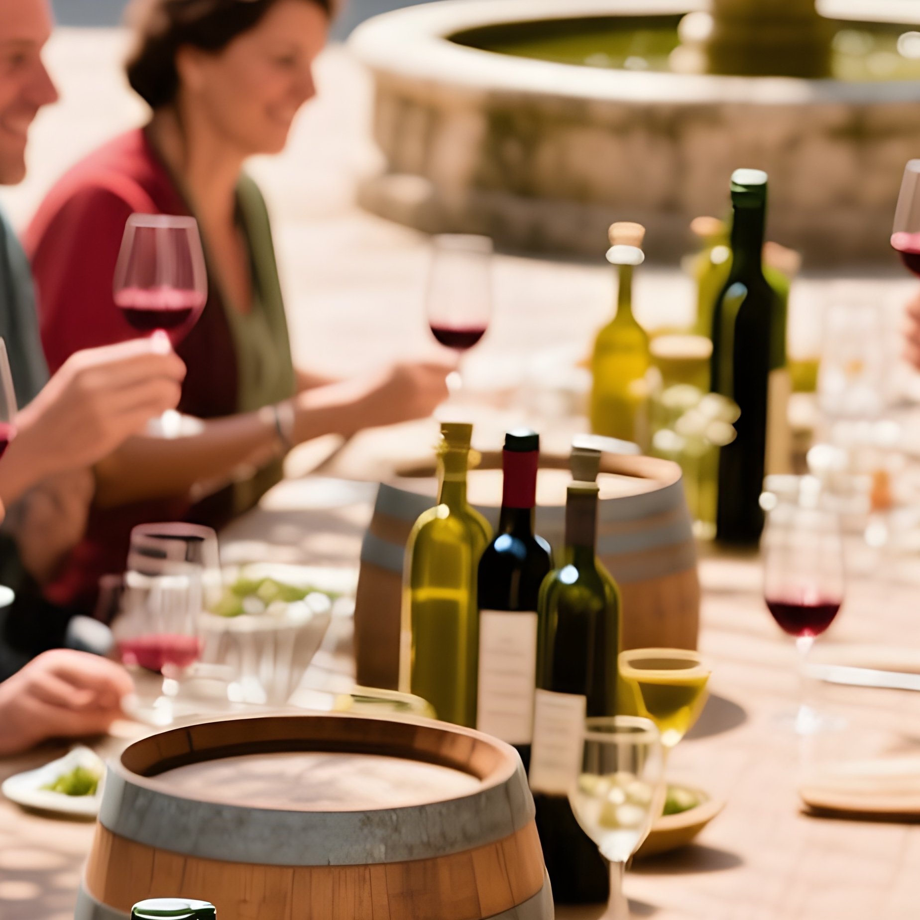 Greek Regional Specialties Artisanal Wine And Olive Oil Tasting - Full Resolution Quality Preview