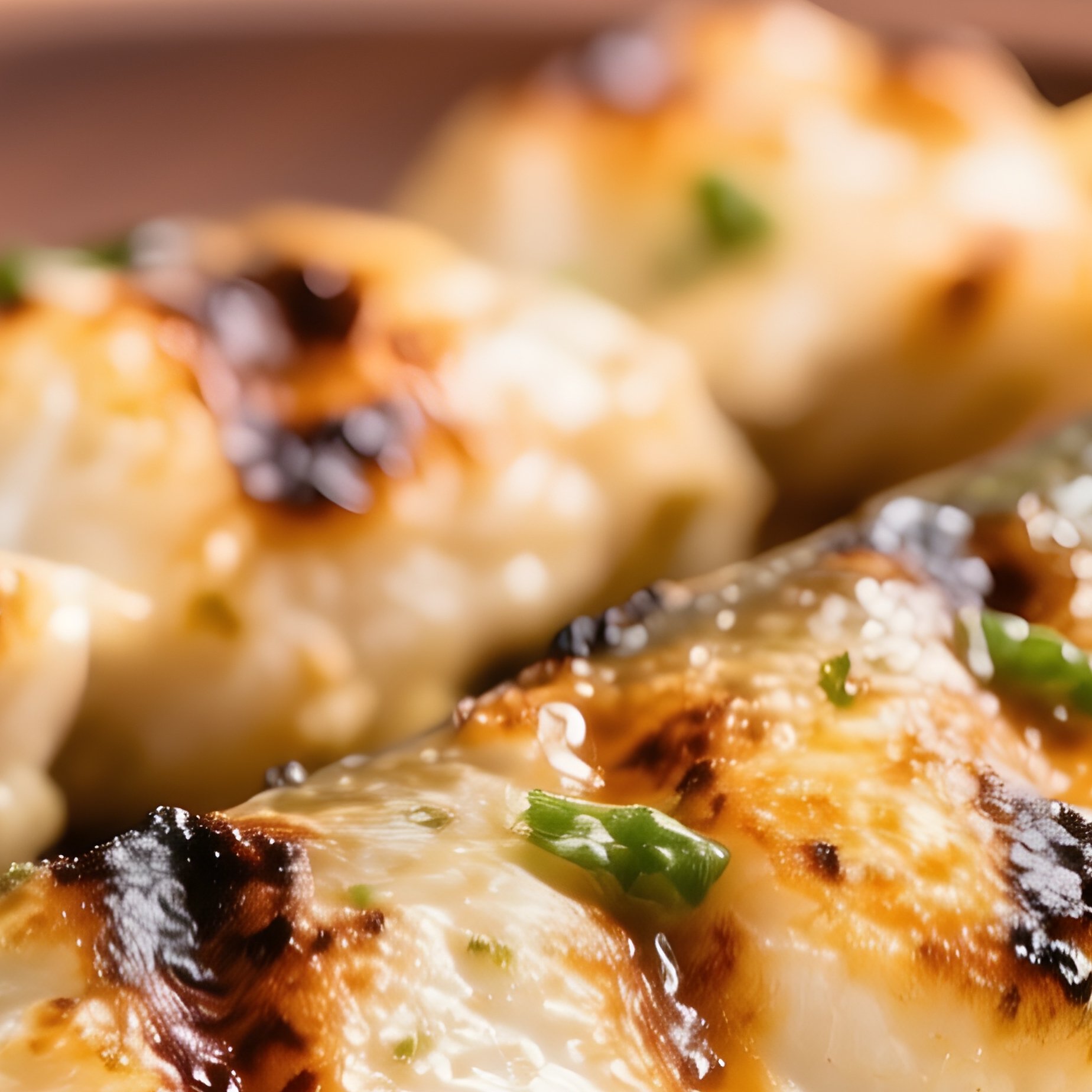 Grilled Fish Kebabs Marinated In Garlic And Yogurt - Full Resolution Quality Preview