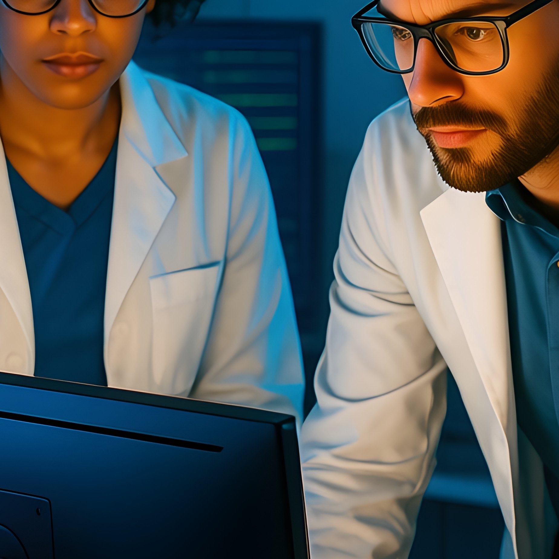 Group Of Programmers Collaborating Science - Full Resolution Quality Preview