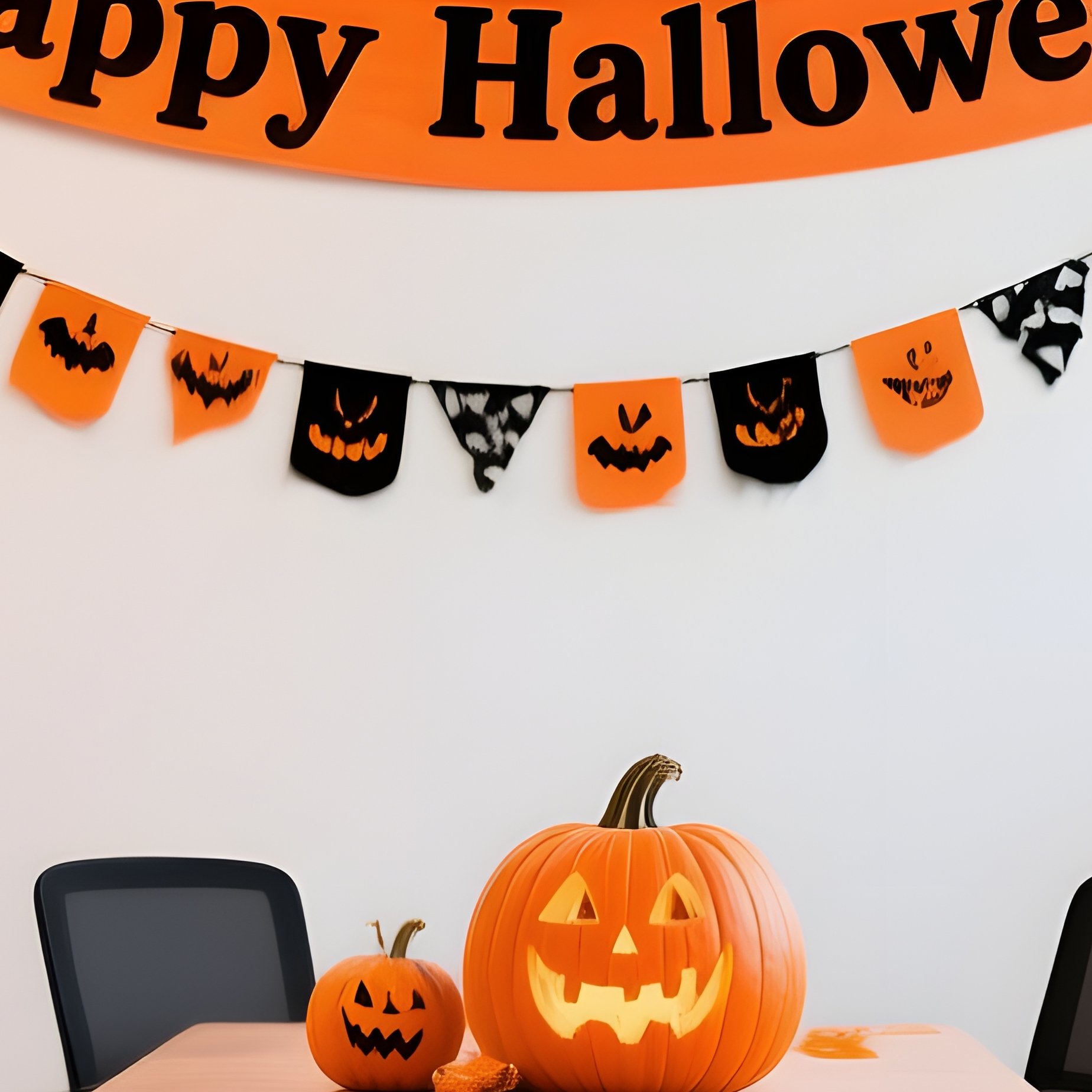 Halloween Decorated Office Space Halloween Office - Full Resolution Quality Preview