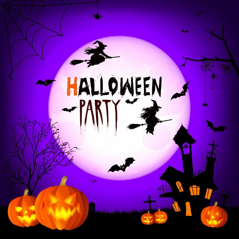 Halloween Party Theme Illustration Halloween Party