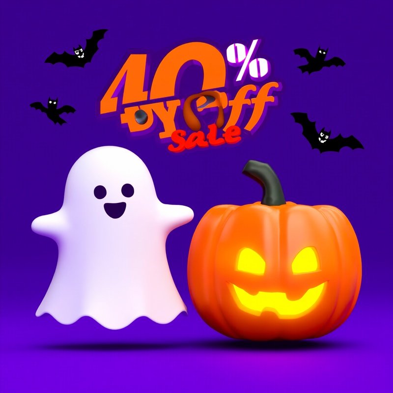 Halloween Sale Advertisement Halloween Sale