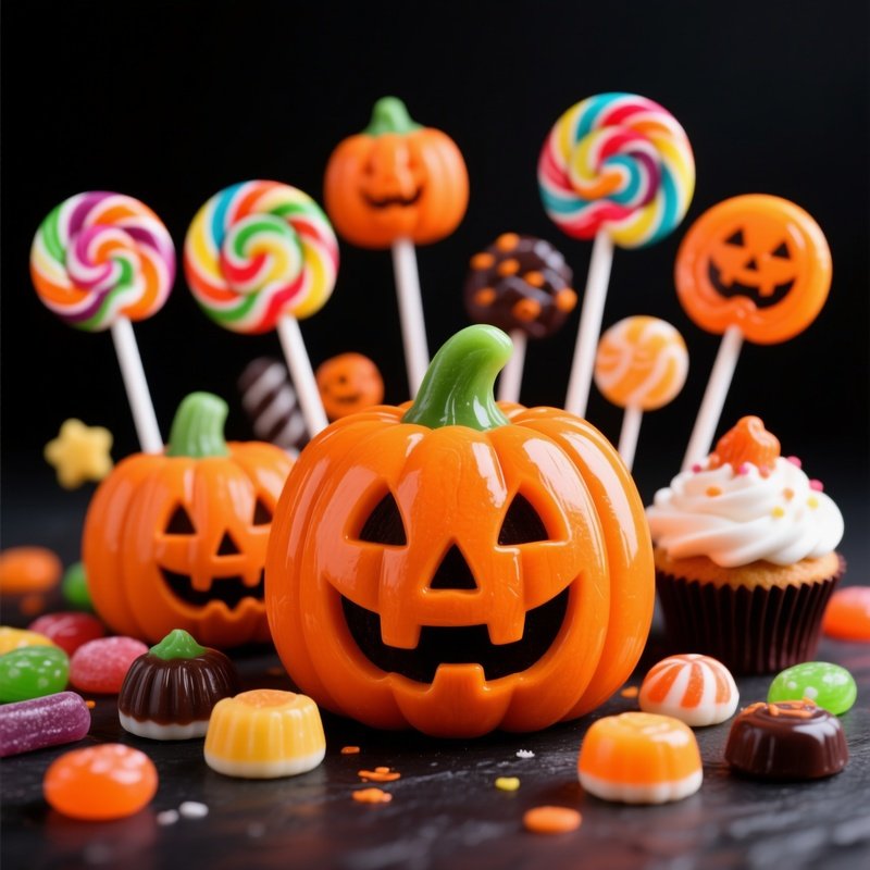 Halloween Themed Candy Display Halloween Candy