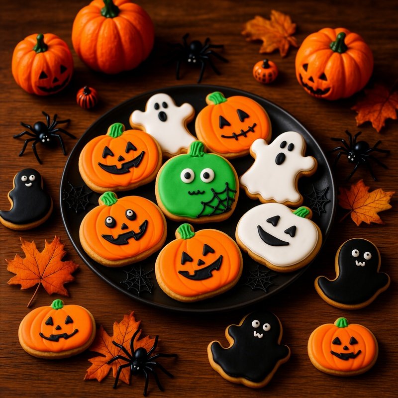 Halloween Themed Cookies Halloween Cookies