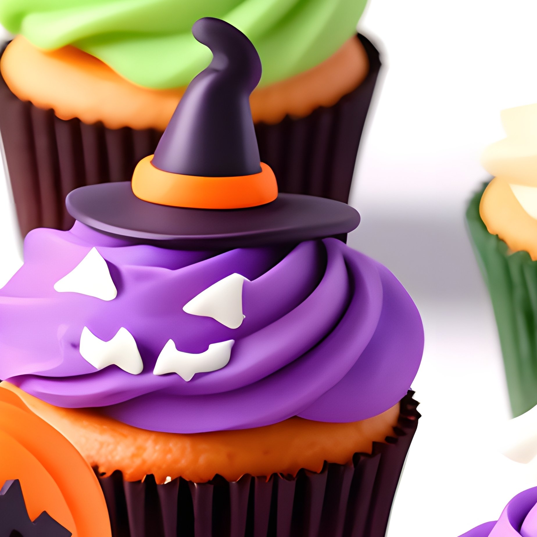 Halloween Themed Cupcakes Halloween Cupcakes - Full Resolution Quality Preview