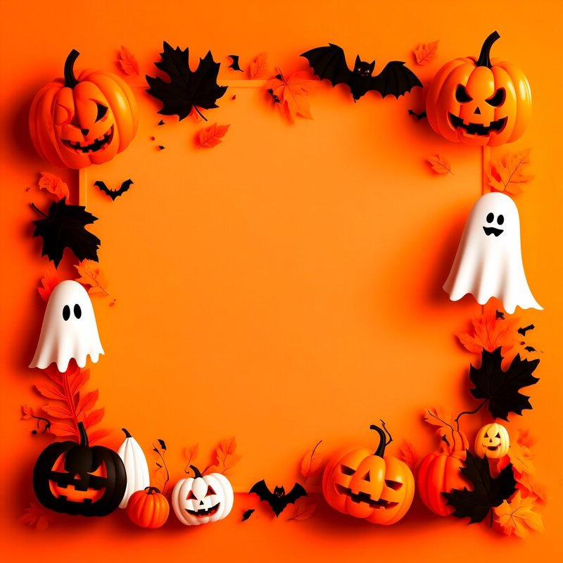 Halloween Themed Decorative Arrangement Halloween Pumpkins