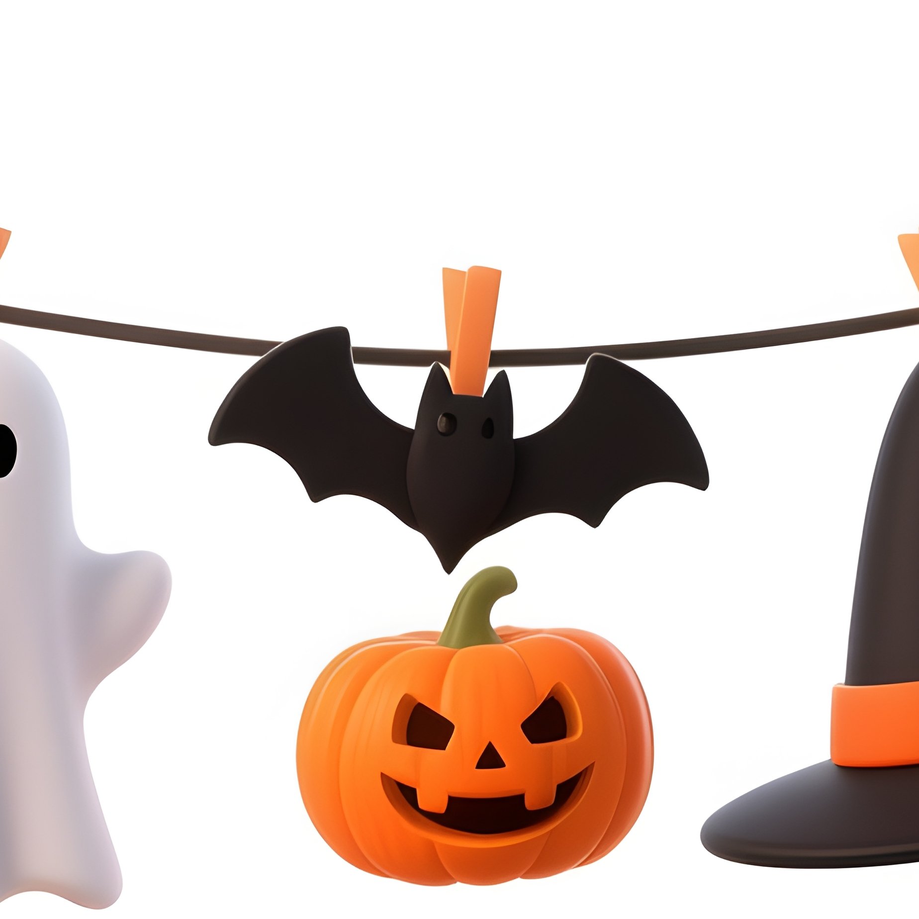 Halloween Themed Decorative Banner Halloween Decoration - Full Resolution Quality Preview