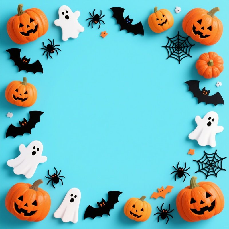 Halloween Themed Decorative Frame Halloween Decorations
