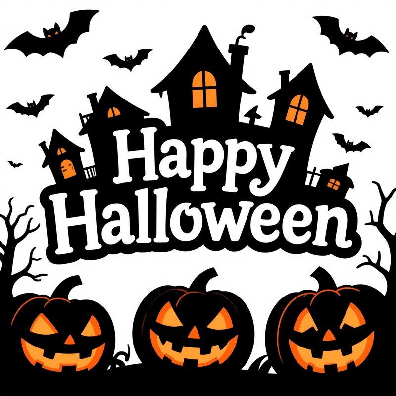 Halloween Themed Graphic Design Halloween Festive