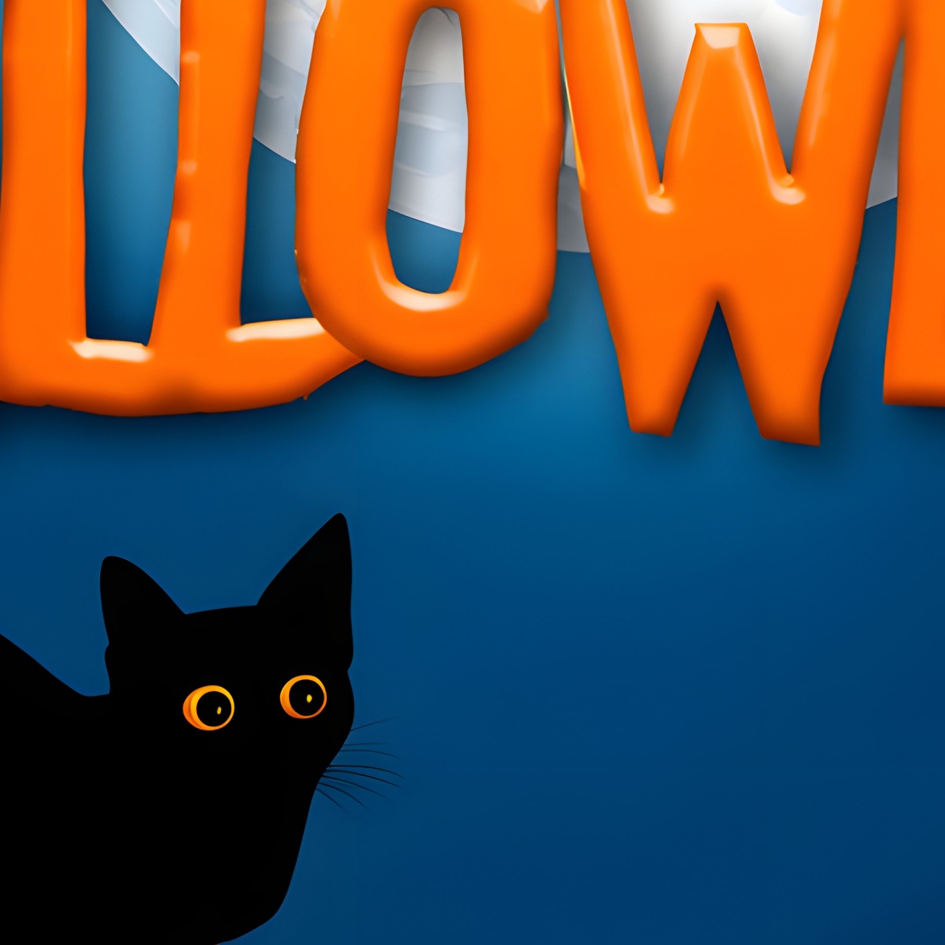 Halloween Themed Illustration Featuring Pumpkins And Bats - Full Resolution Quality Preview