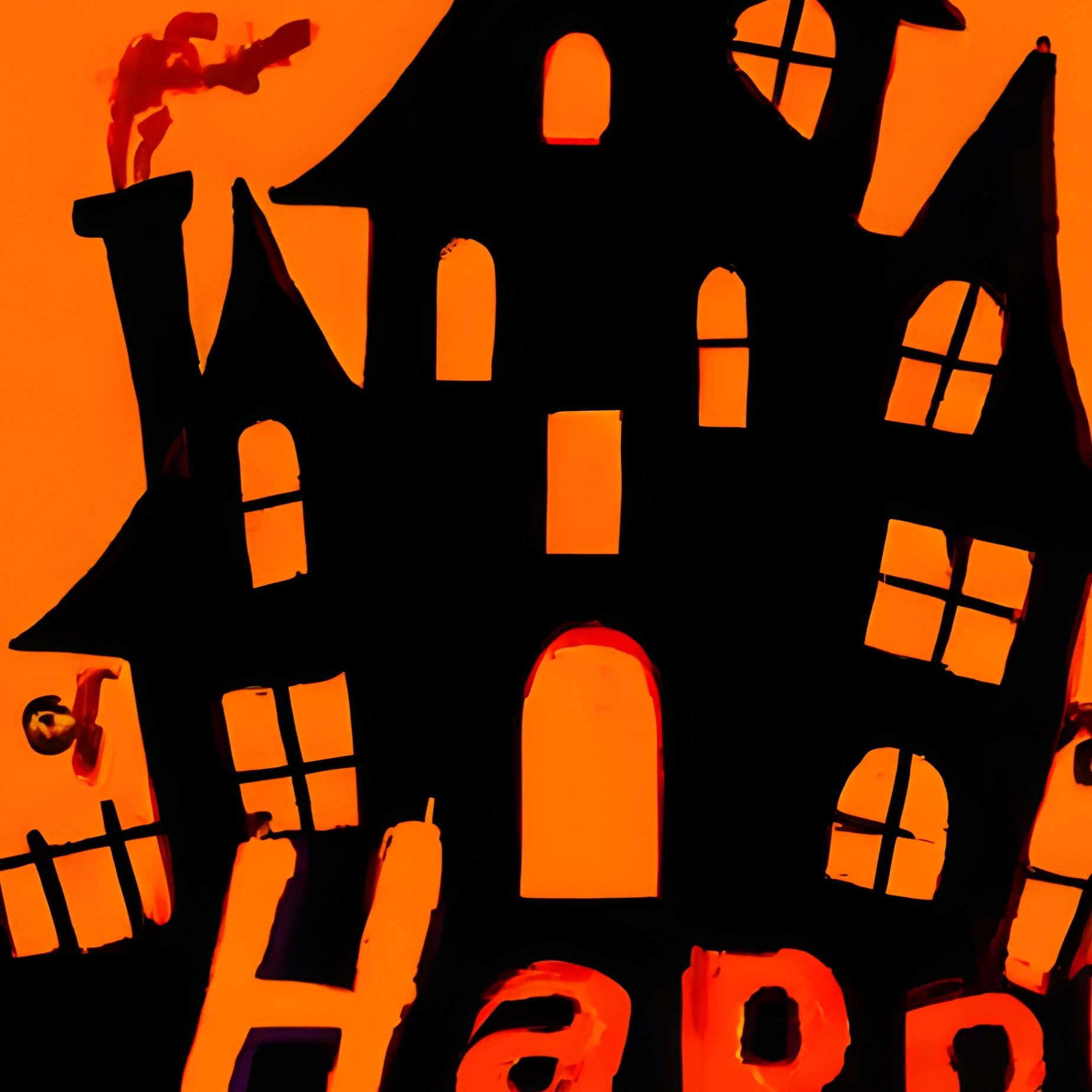 Halloween Themed Illustration Halloween Illustration - Full Resolution Quality Preview