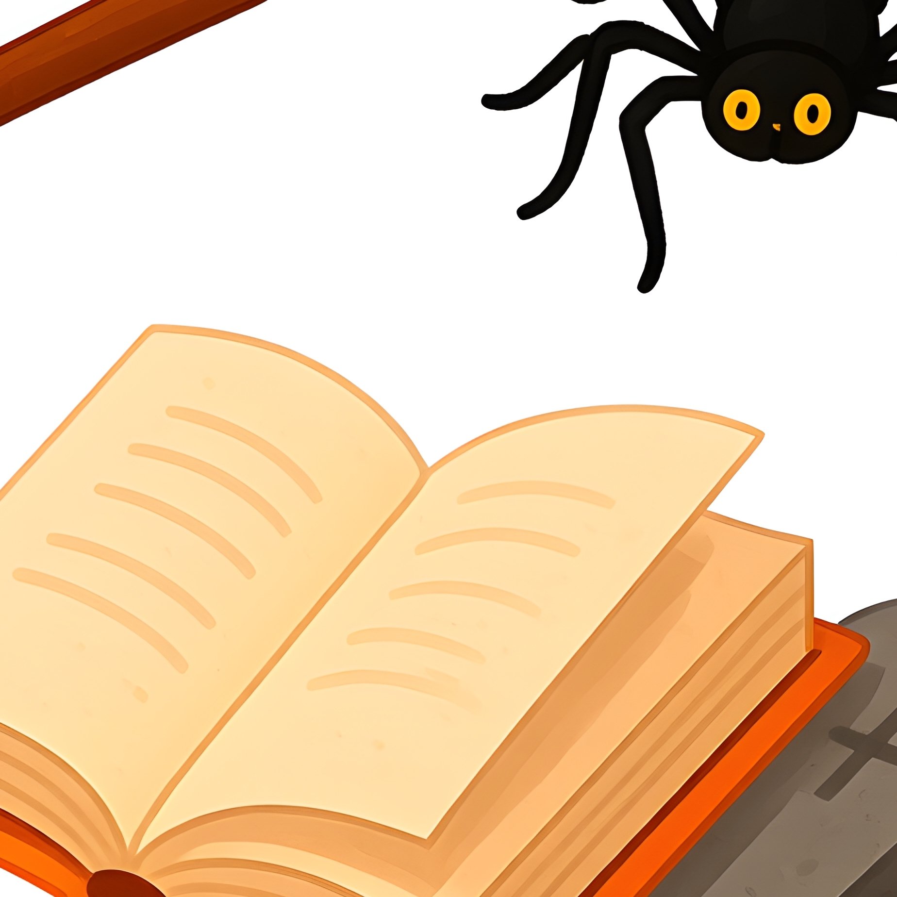 Halloween Themed Objects And Characters Halloween Digital Art - Full Resolution Quality Preview