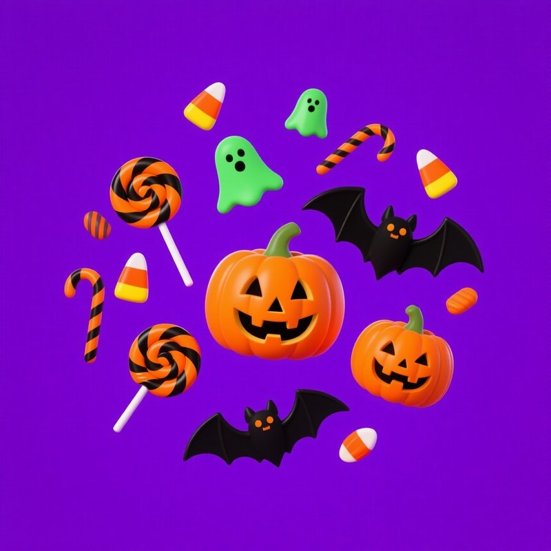 Halloween Themed Objects Halloween Candy