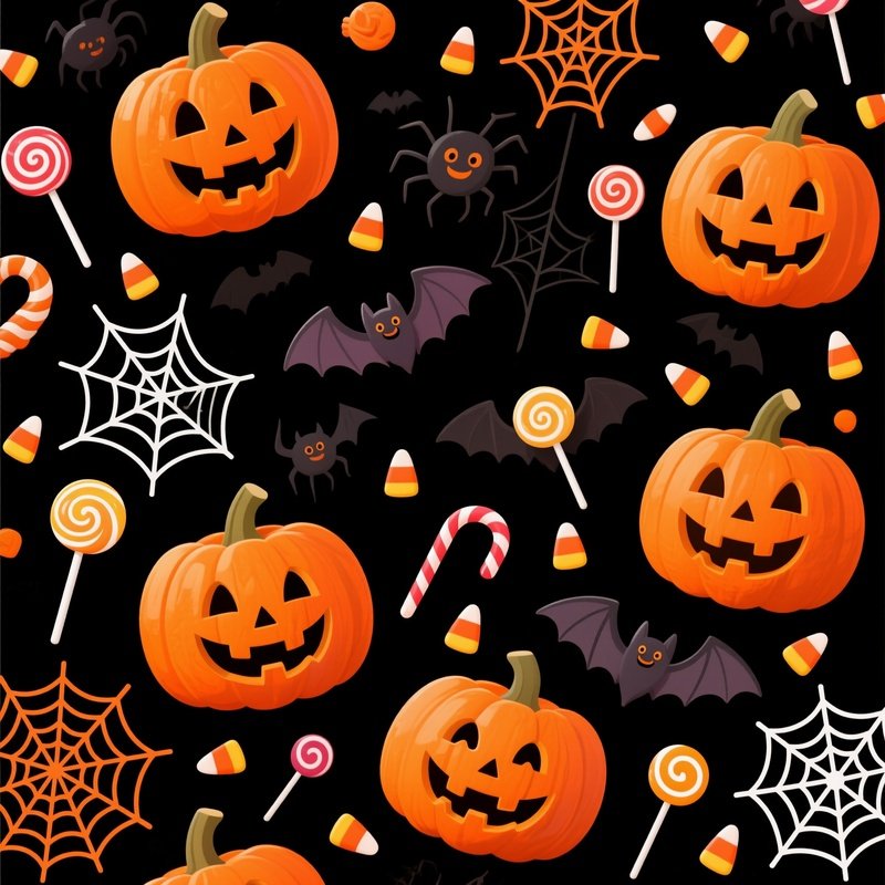 Halloween Themed Pattern Halloween Pattern