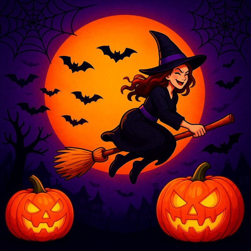 Halloween Themed Promotional Graphic Halloween Promotion