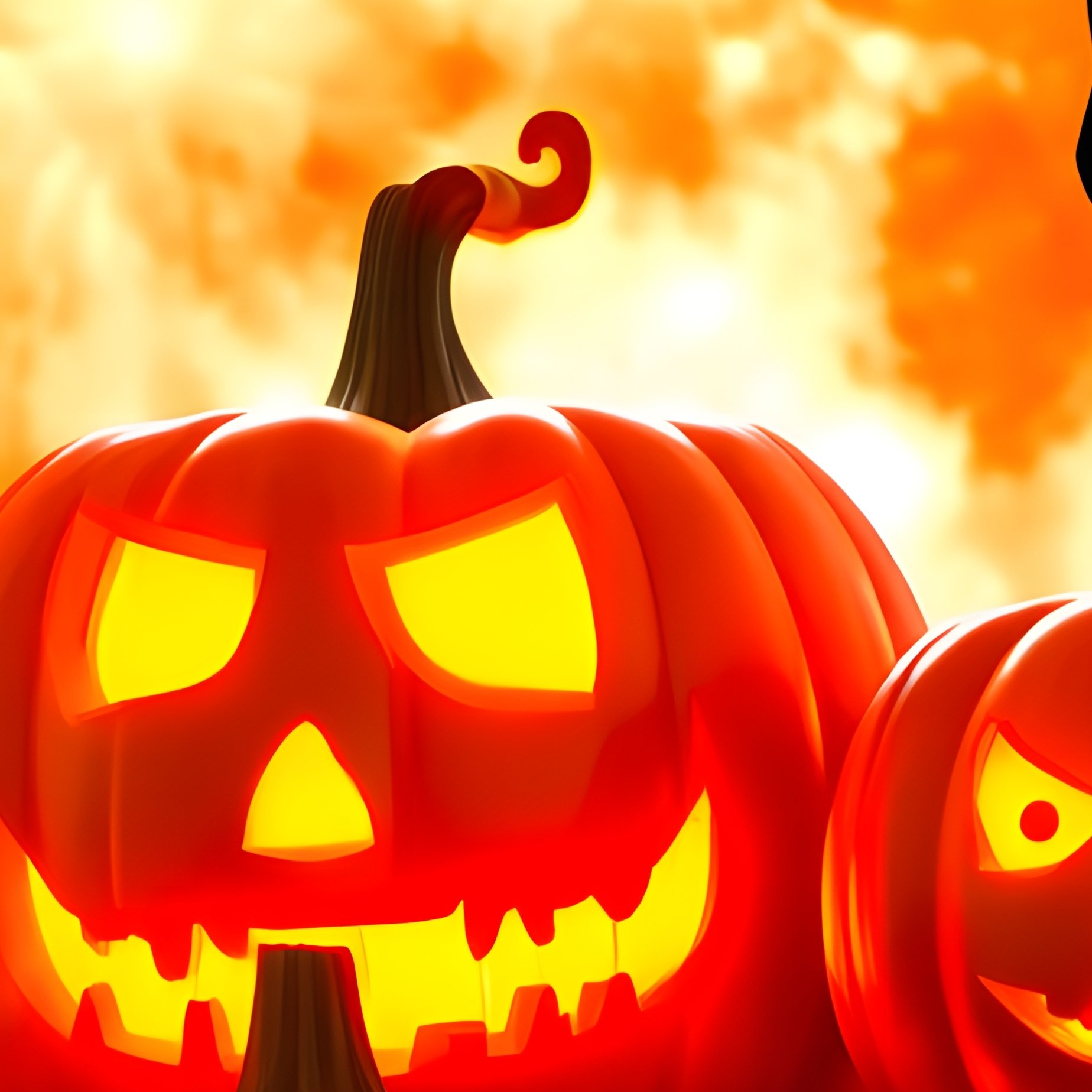 Halloween Themed Pumpkin Lanterns Halloween Pumpkin - Full Resolution Quality Preview