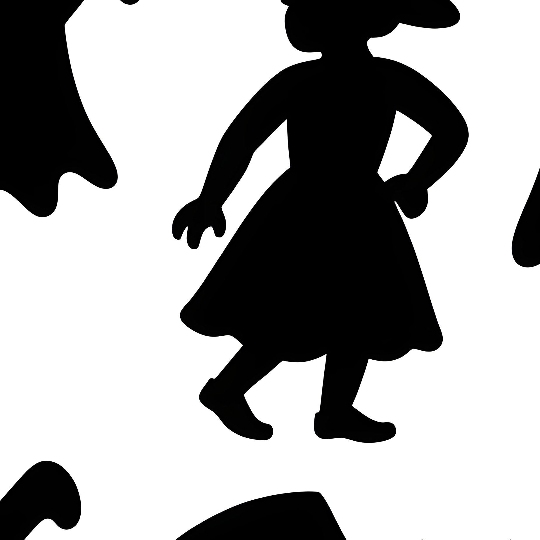 Halloween Themed Silhouettes Halloween Silhouette - Full Resolution Quality Preview