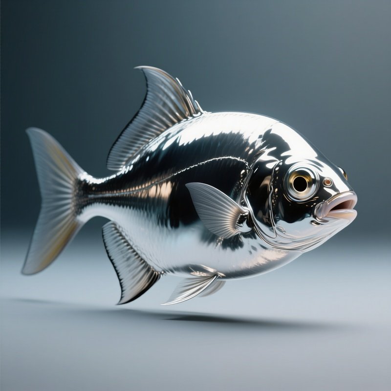 Hatchetfish – Silvery Mirrorlike Body Reflecting Deep Light.