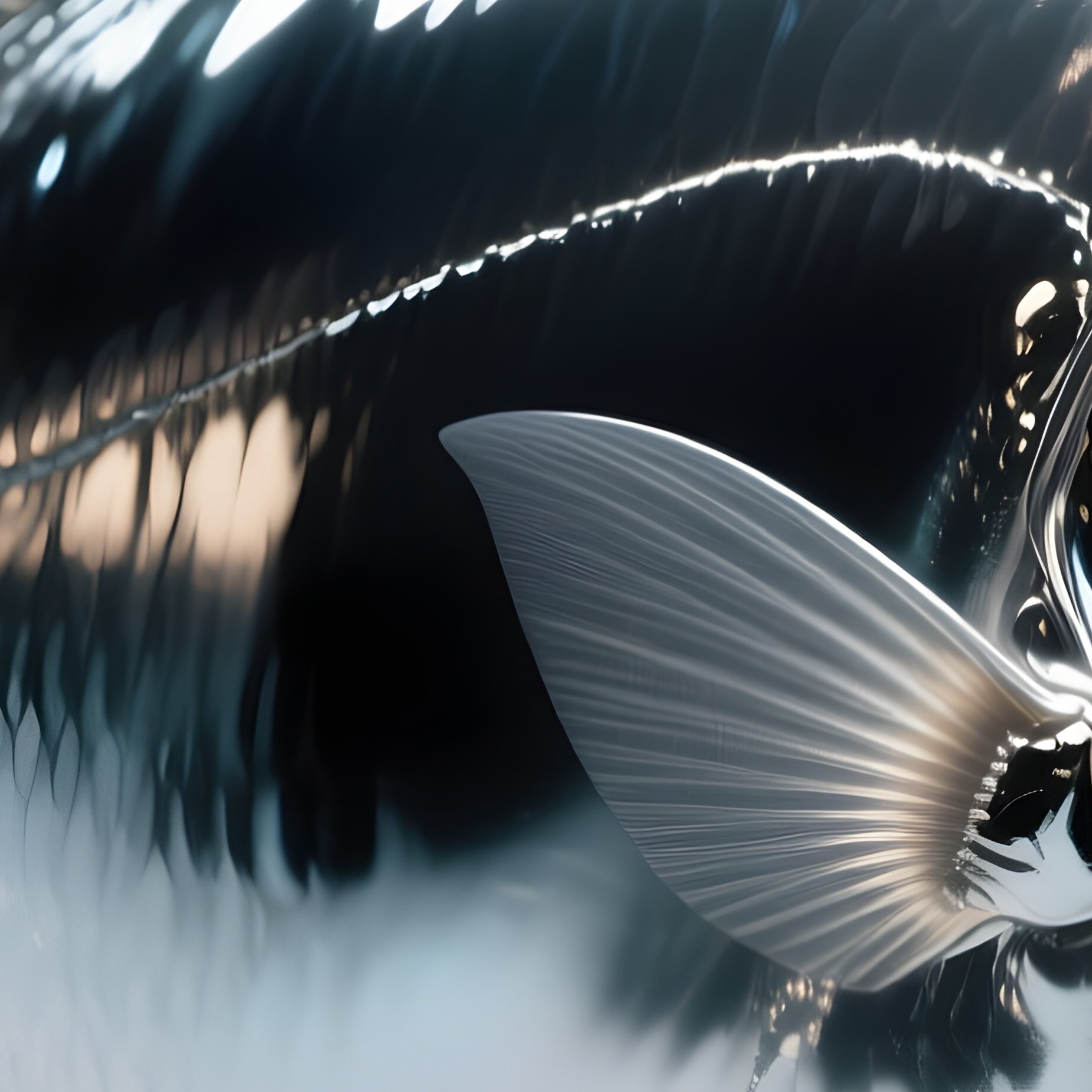 Hatchetfish – Silvery Mirrorlike Body Reflecting Deep Light. - Full Resolution Quality Preview