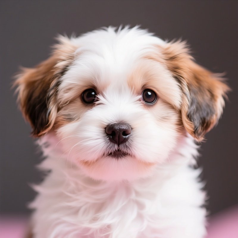 Havanese Puppy Portrait