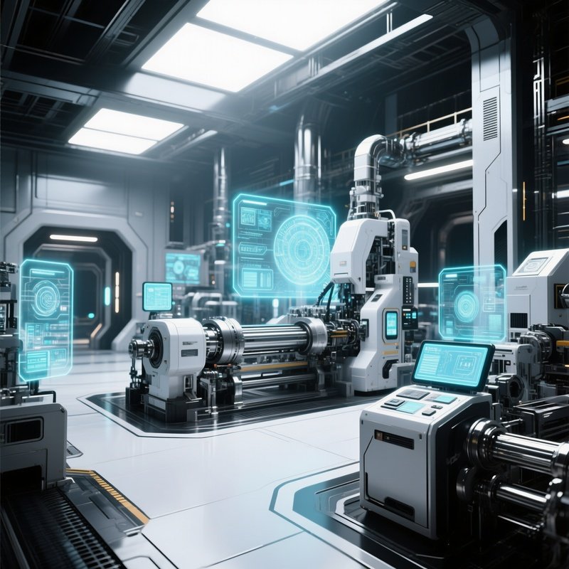 Heavy Machinery Workshop Science Fiction