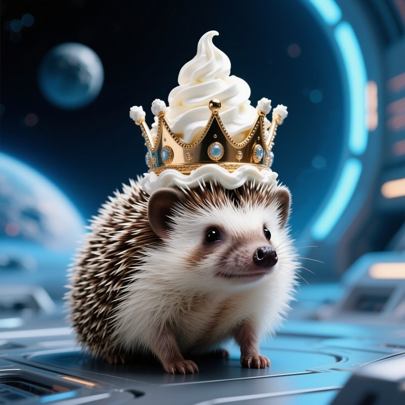 Hedgehog Space Crown