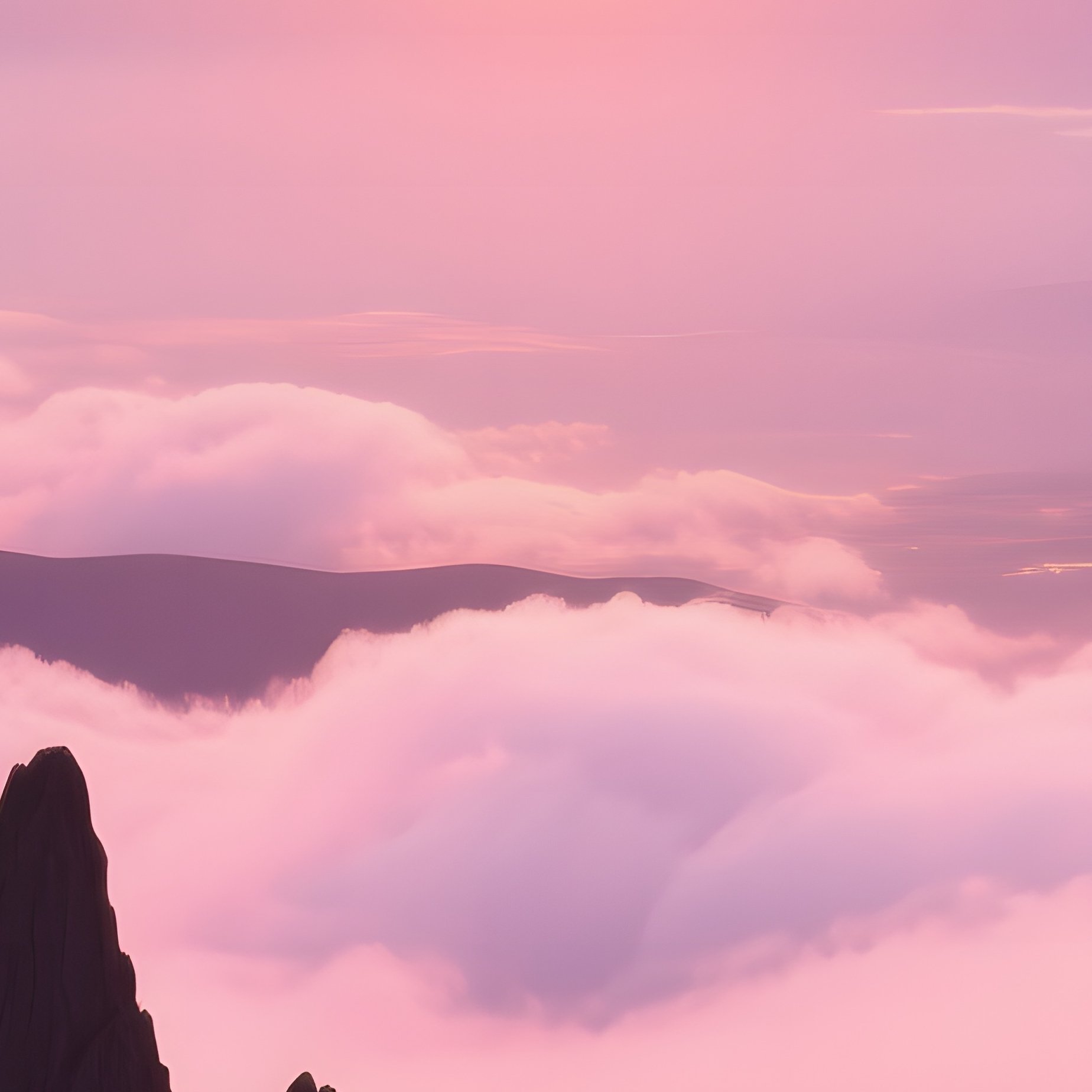 High Altitude Plateau At Sunrise - Full Resolution Quality Preview