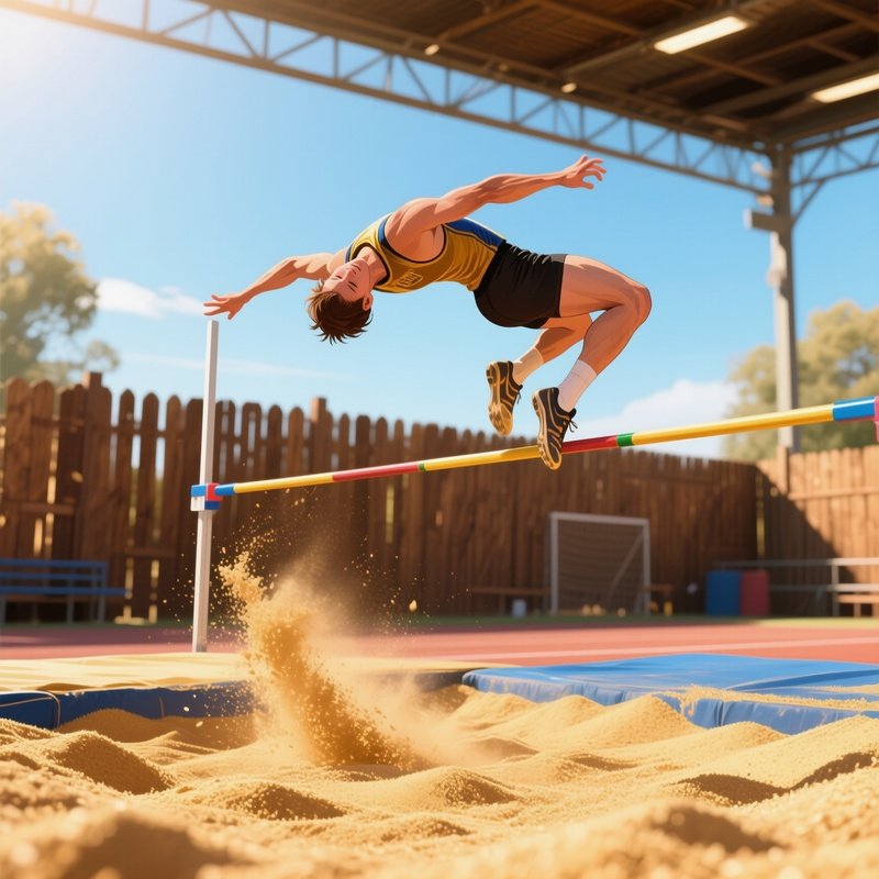 High Jump Into Sawdust Western Roll Style