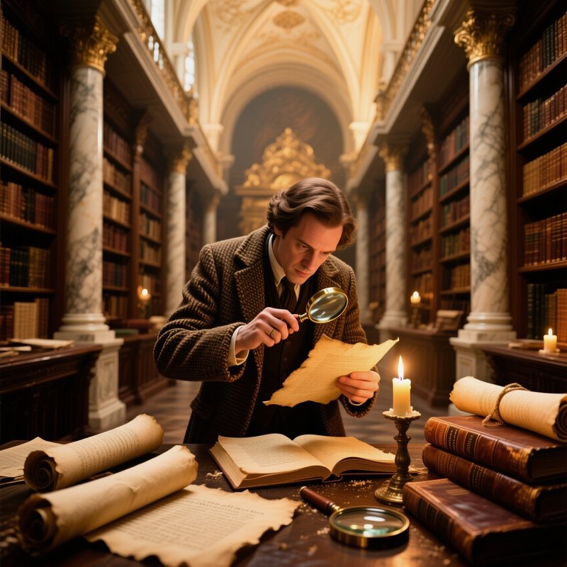 Historical Archives With Ancient Papers