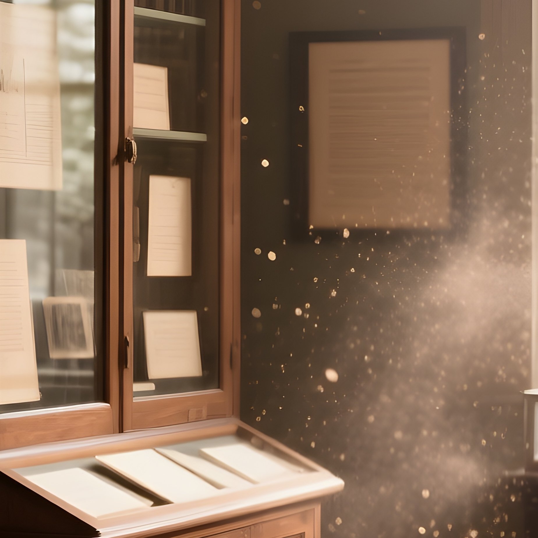 Historical Museum With Archival Documents - Full Resolution Quality Preview