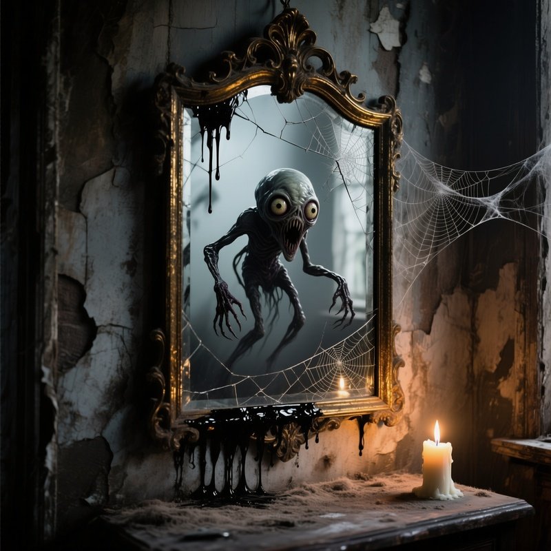 Horror Occult Mystery Cursed Mirror