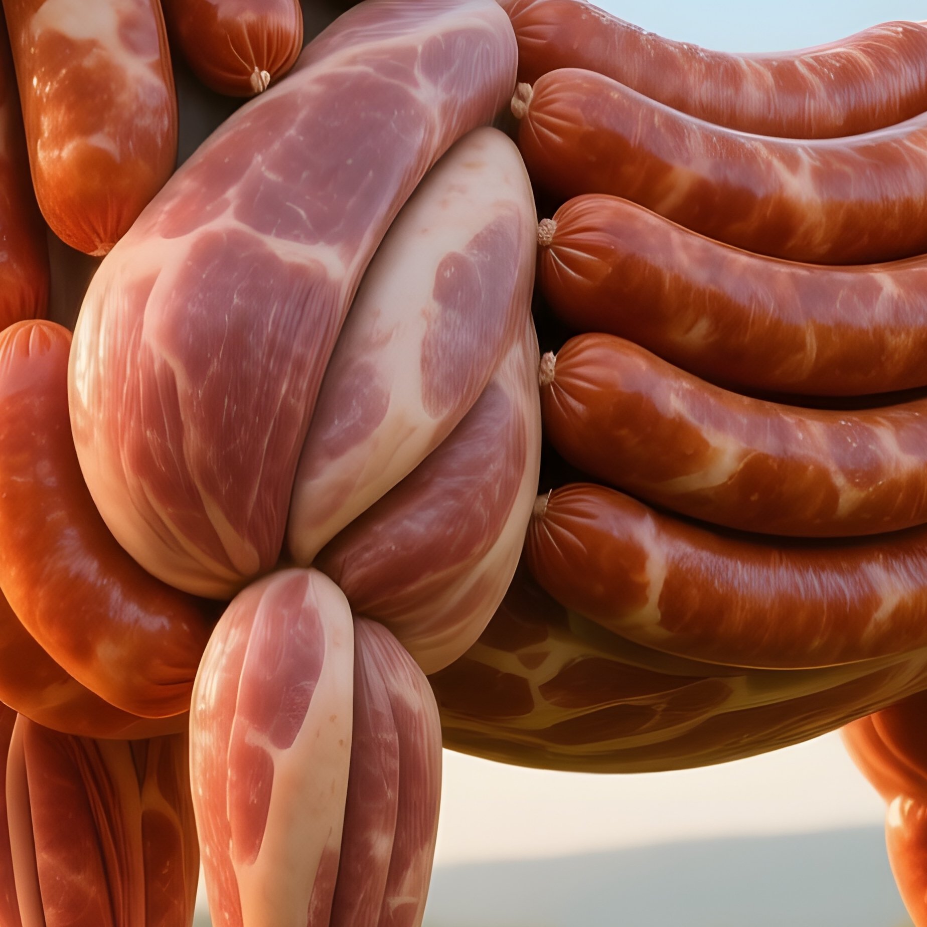 Horse Sculpture From Sausages Meadow Morning - Full Resolution Quality Preview