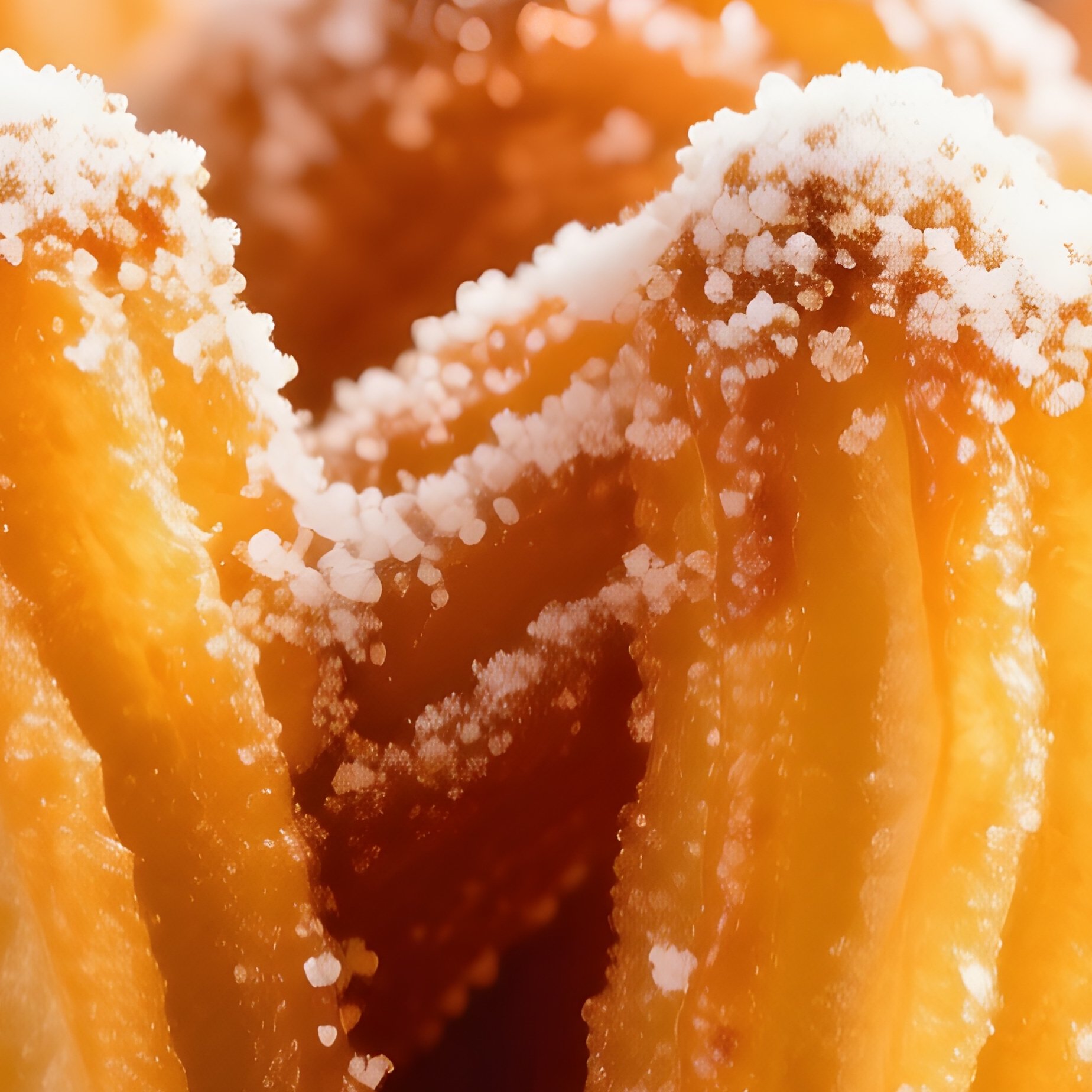 Hot Churros In Paper Cone - Full Resolution Quality Preview