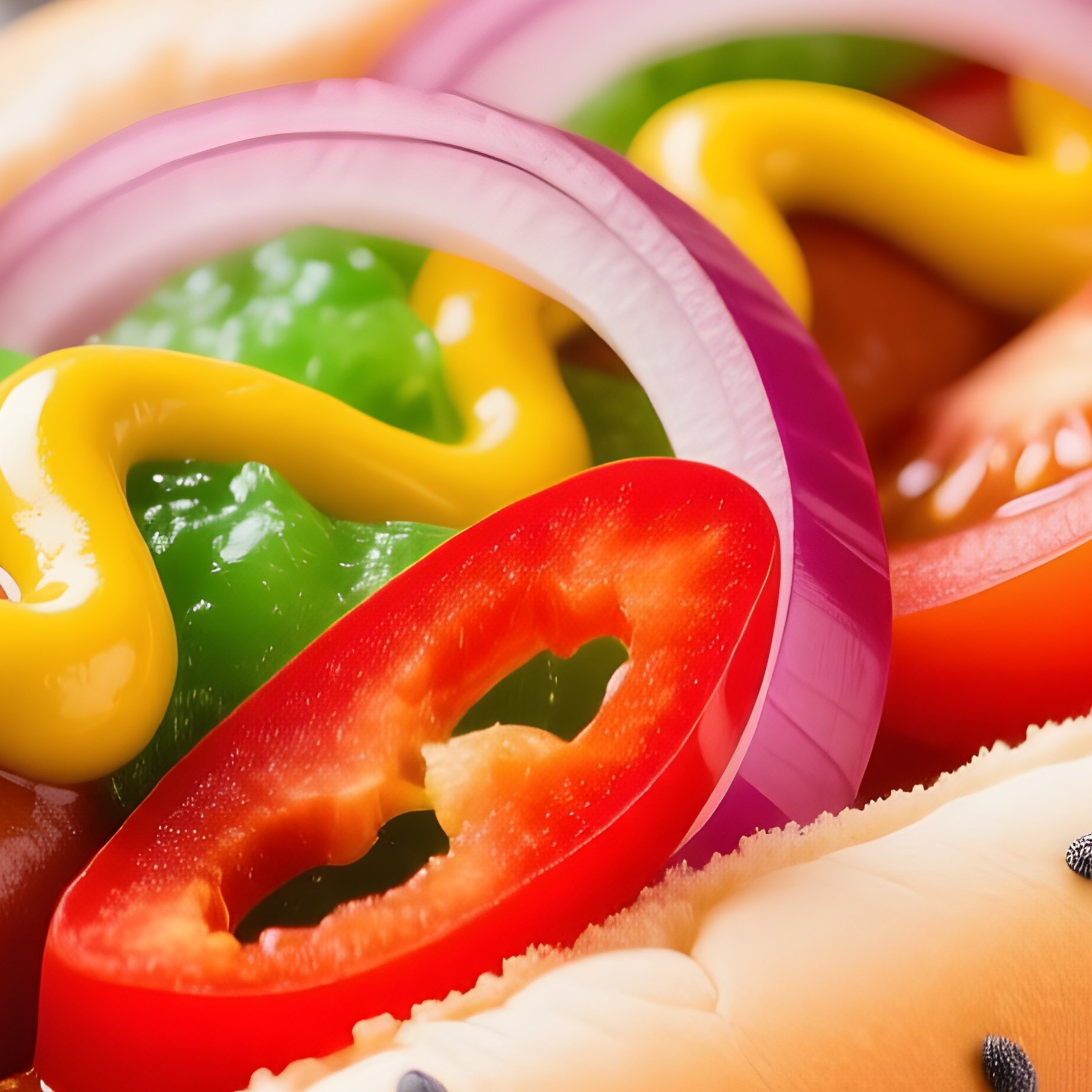 Hot Dog Classic Chicago Style - Full Resolution Quality Preview