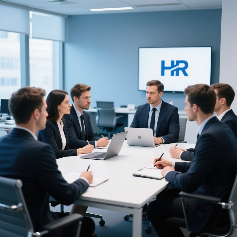 Hr Team Interviewing Candidate