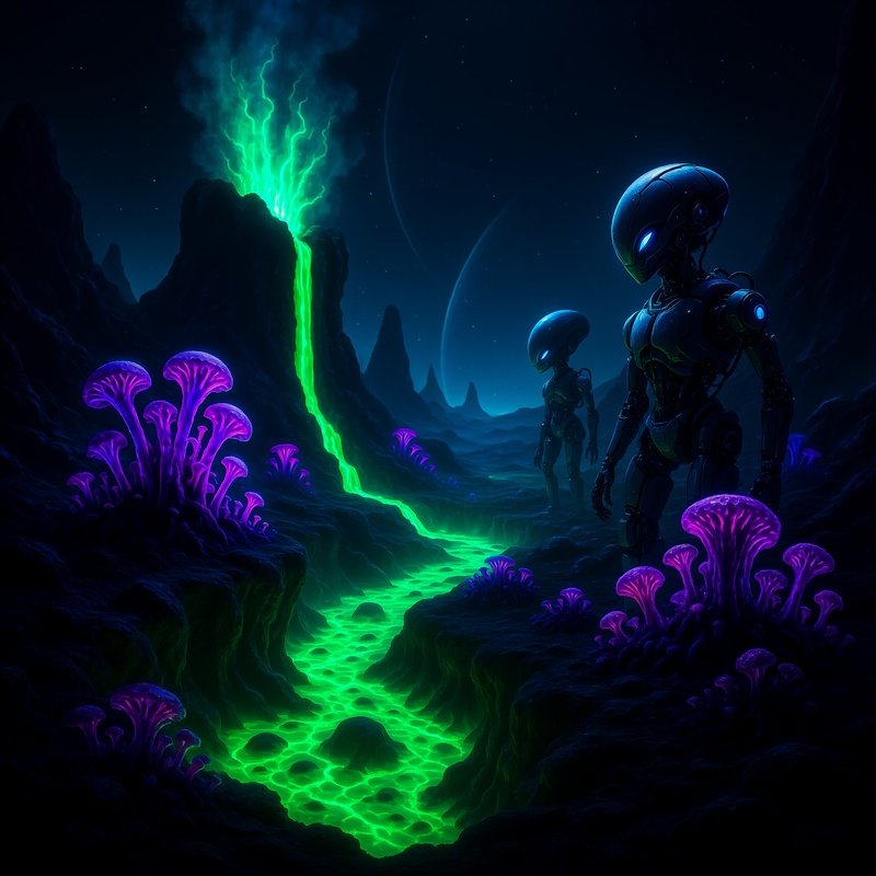 Hydrothermal Vent Science Fiction