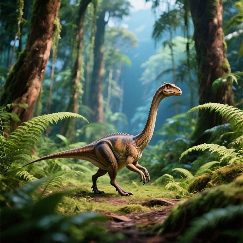 Hypsilophodon Dinosaurs In Prehistoric World