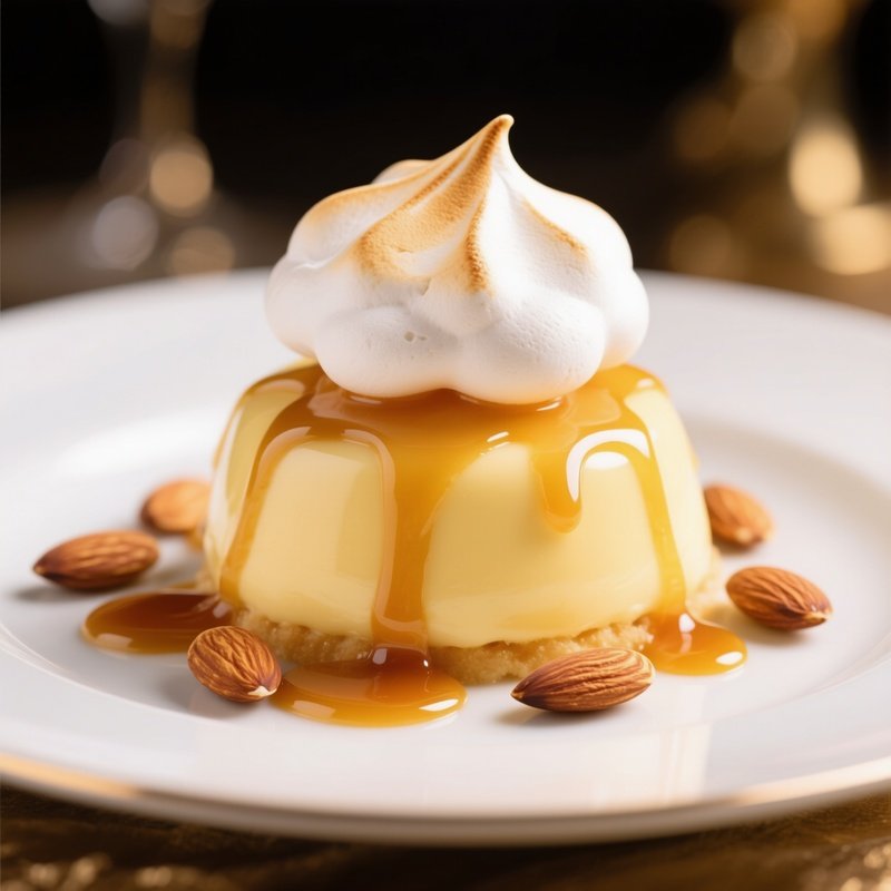 Ile Flottante Floating Island Dessert