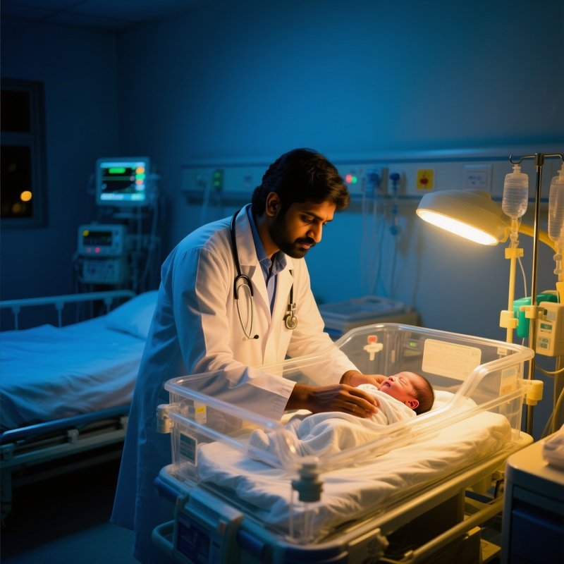Indian Doctor Neonatal Care Unit Kochi Night