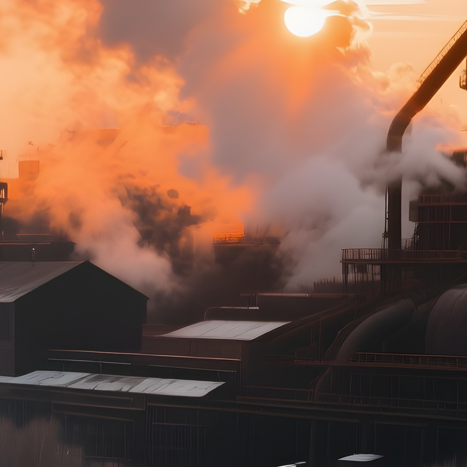 Industrial Cityscape 1983 Magnitogorsk - Full Resolution Quality Preview