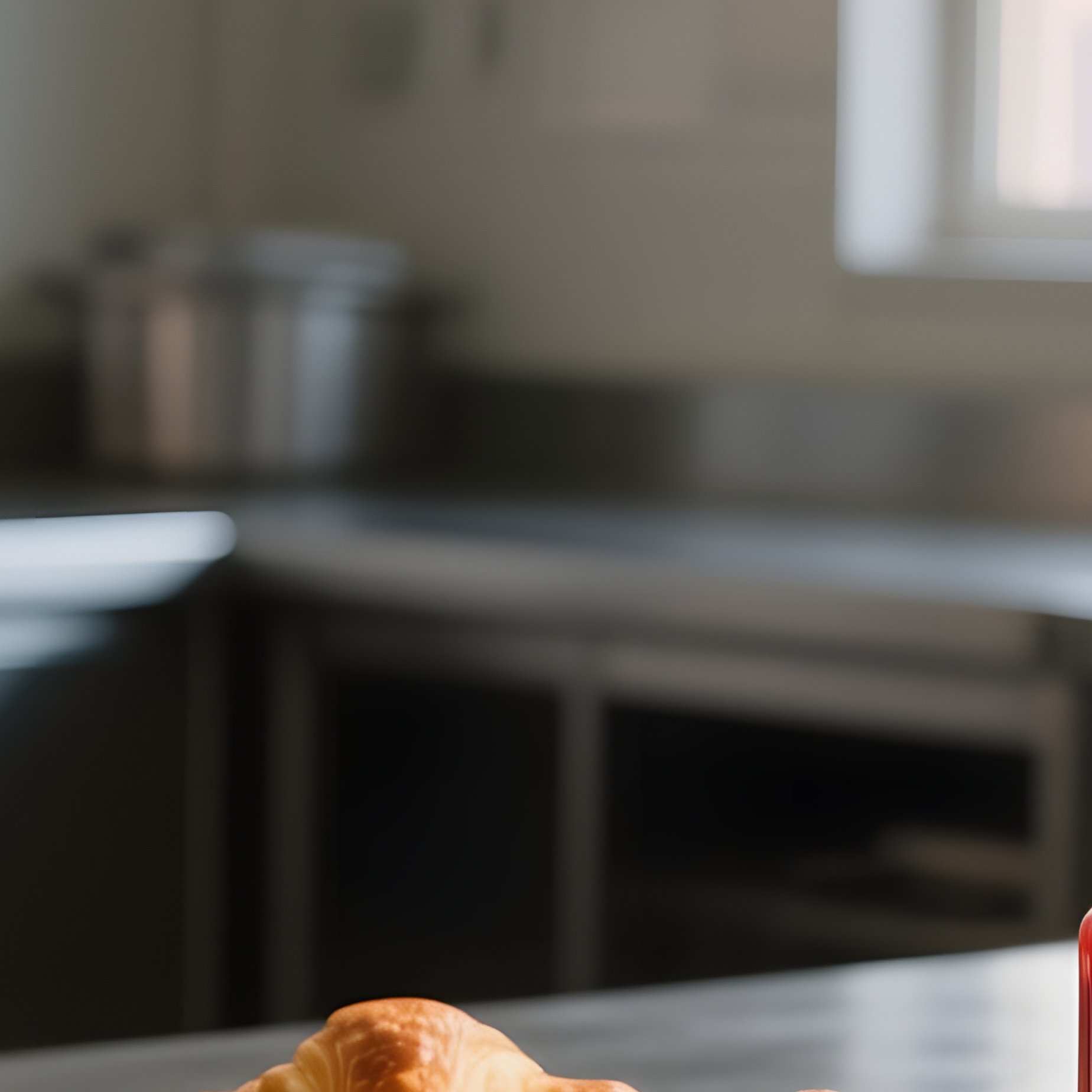 Industrial Kitchen Early Morning Croissants - Full Resolution Quality Preview