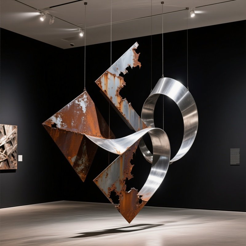 Industrial Metals Aesthetic As Art