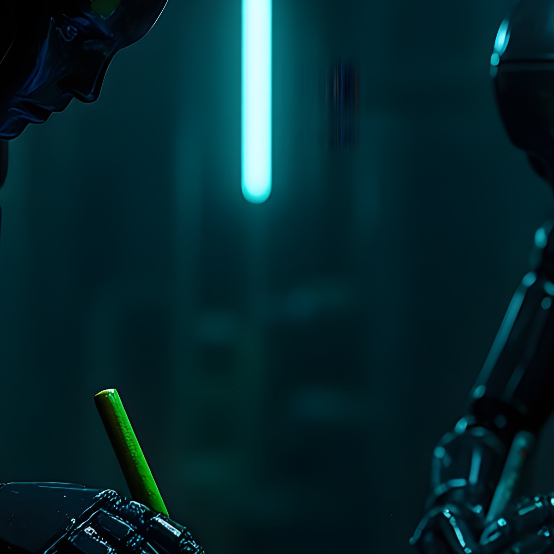 Industrial Paint Robots 2 - Full Resolution Quality Preview