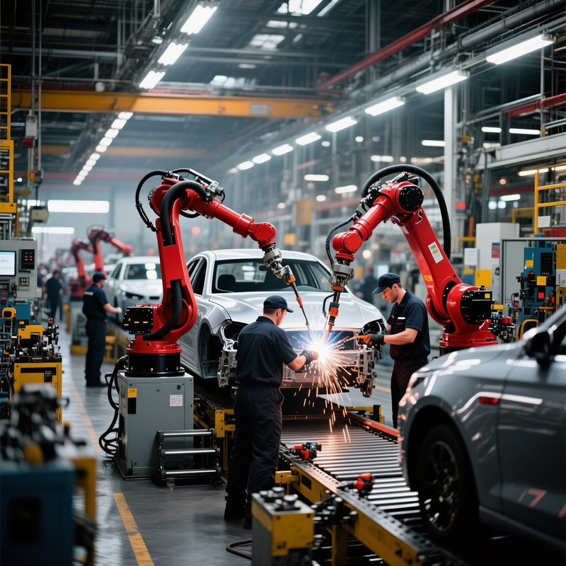 Industrial Technology Automotive Assembly Line
