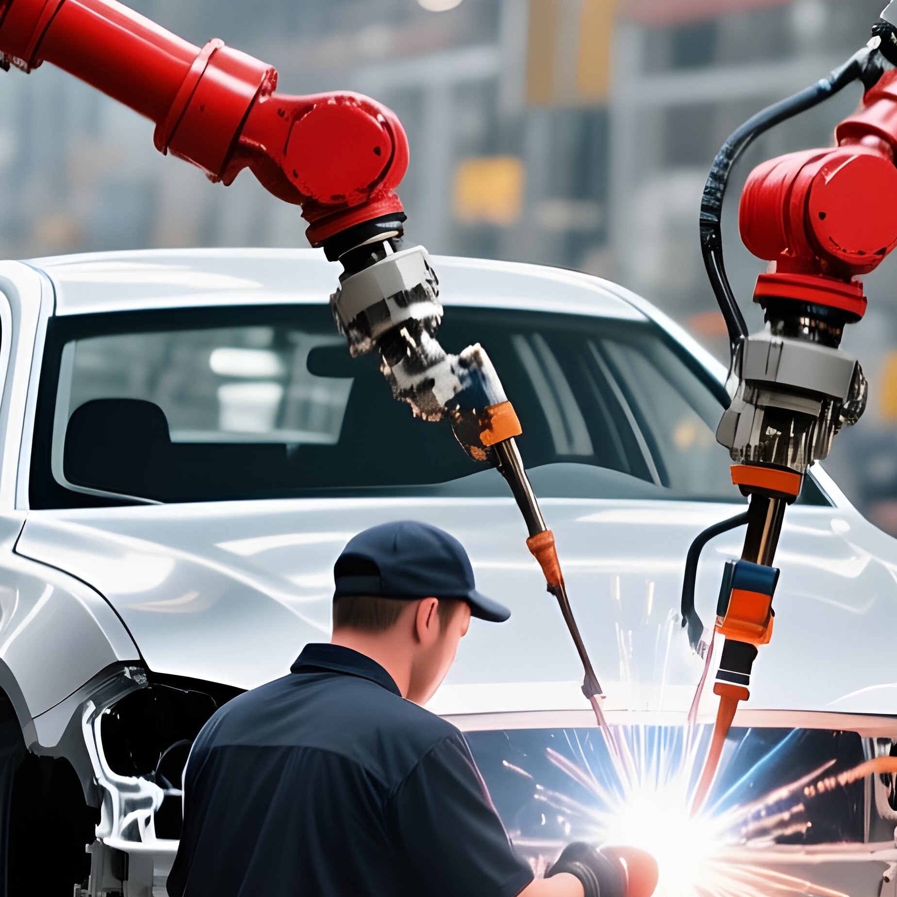 Industrial Technology Automotive Assembly Line - Full Resolution Quality Preview