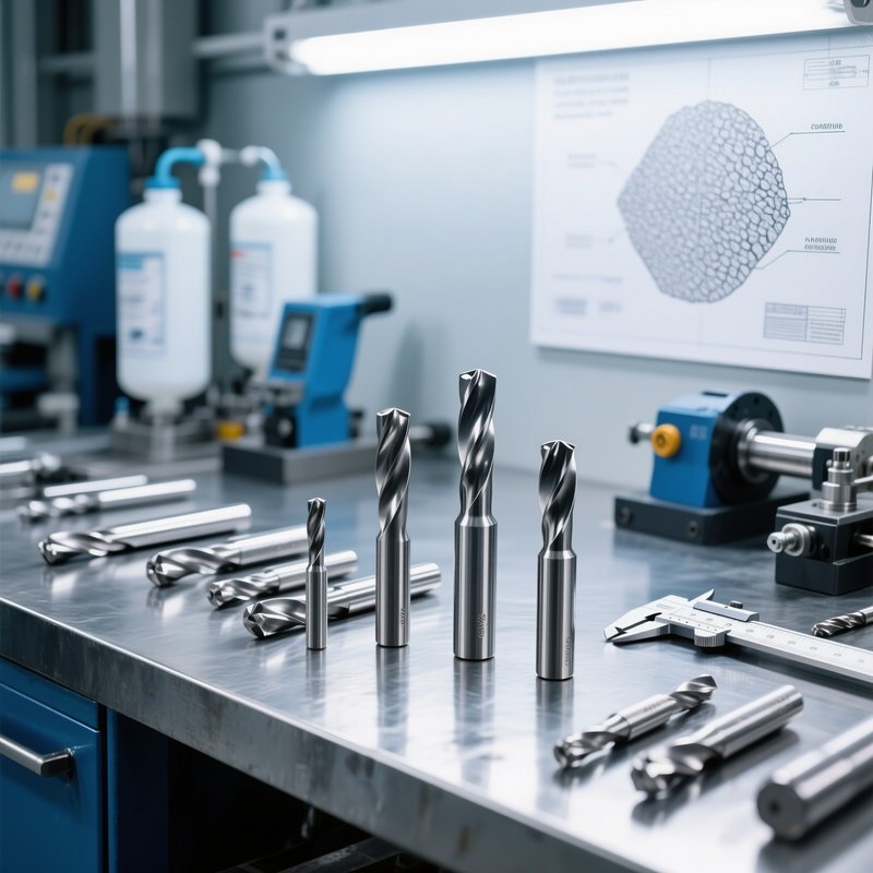 Industrial Tungsten Carbide Tools In Laboratory