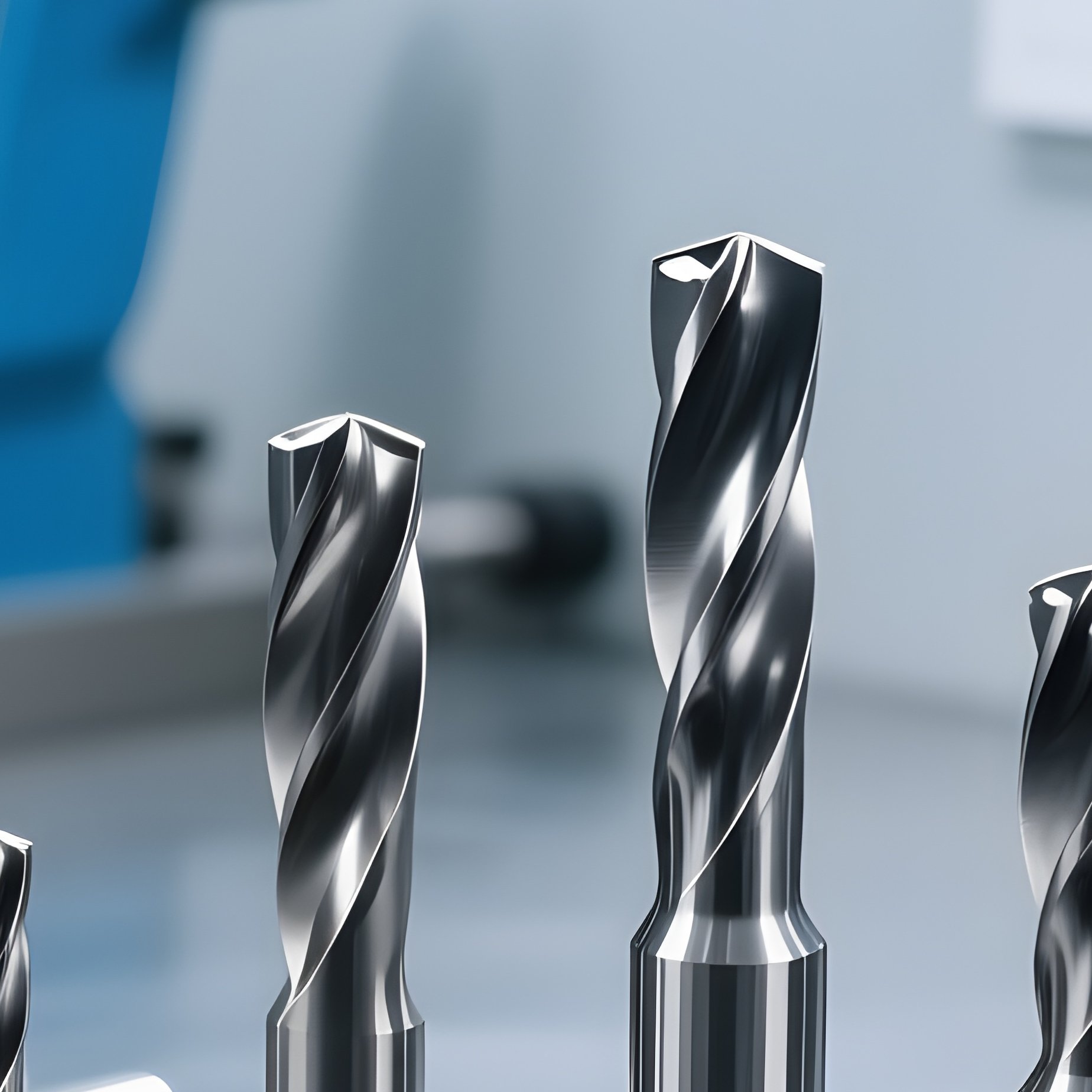 Industrial Tungsten Carbide Tools In Laboratory - Full Resolution Quality Preview