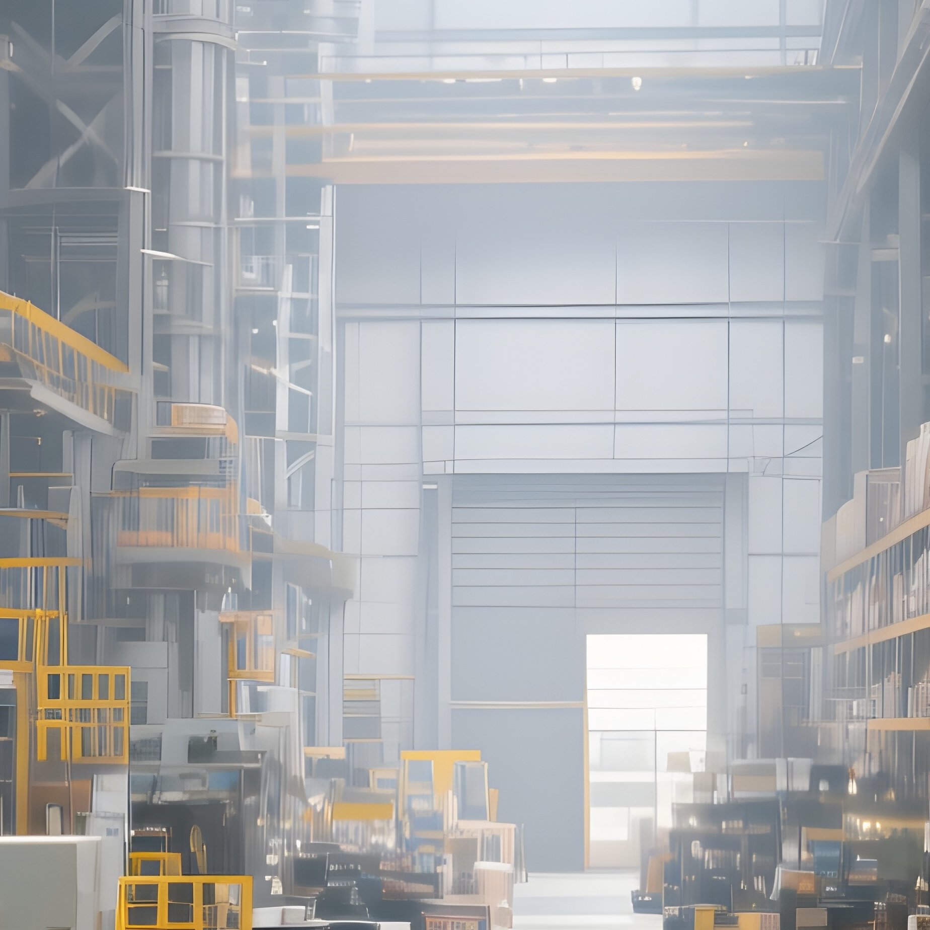 Industrial Warehouse Photorealistic - Full Resolution Quality Preview